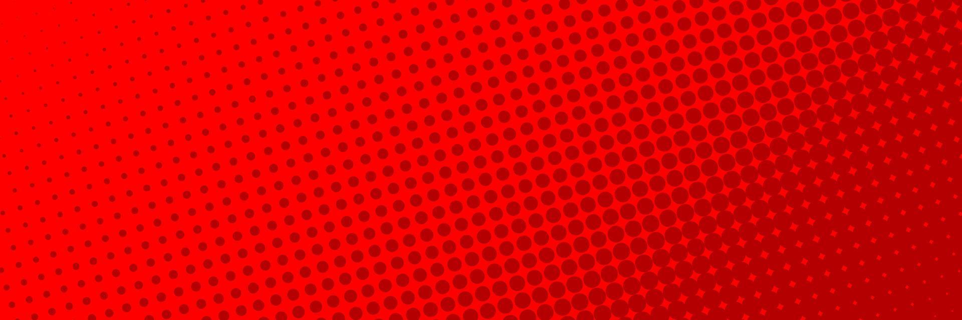 Comic halftone dots background Red color. Comic background. Halftone dots background. Vector illustration