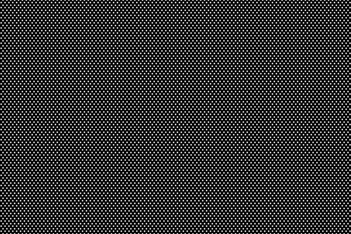 Black background white small circle pattern placed as holes same size can be used to design vector work wallpaper etc