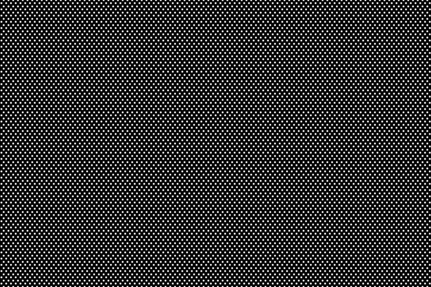 Black background white small circle pattern placed as holes same size can be used to design vector work wallpaper etc