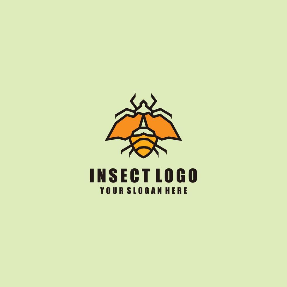 Insect logo icon vector image