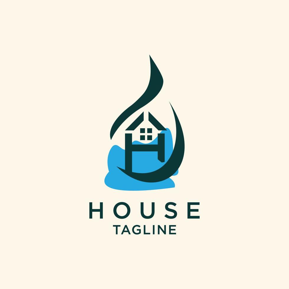 House logo icon vector image