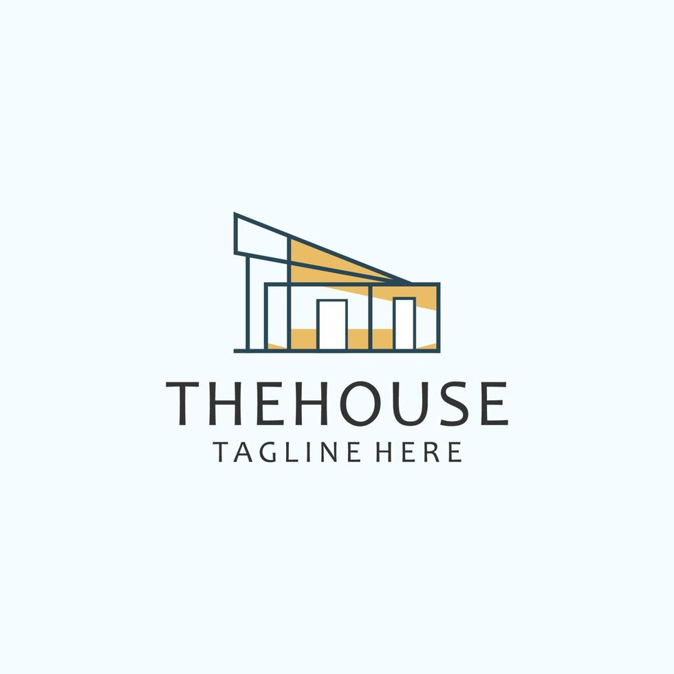 House logo icon vector image