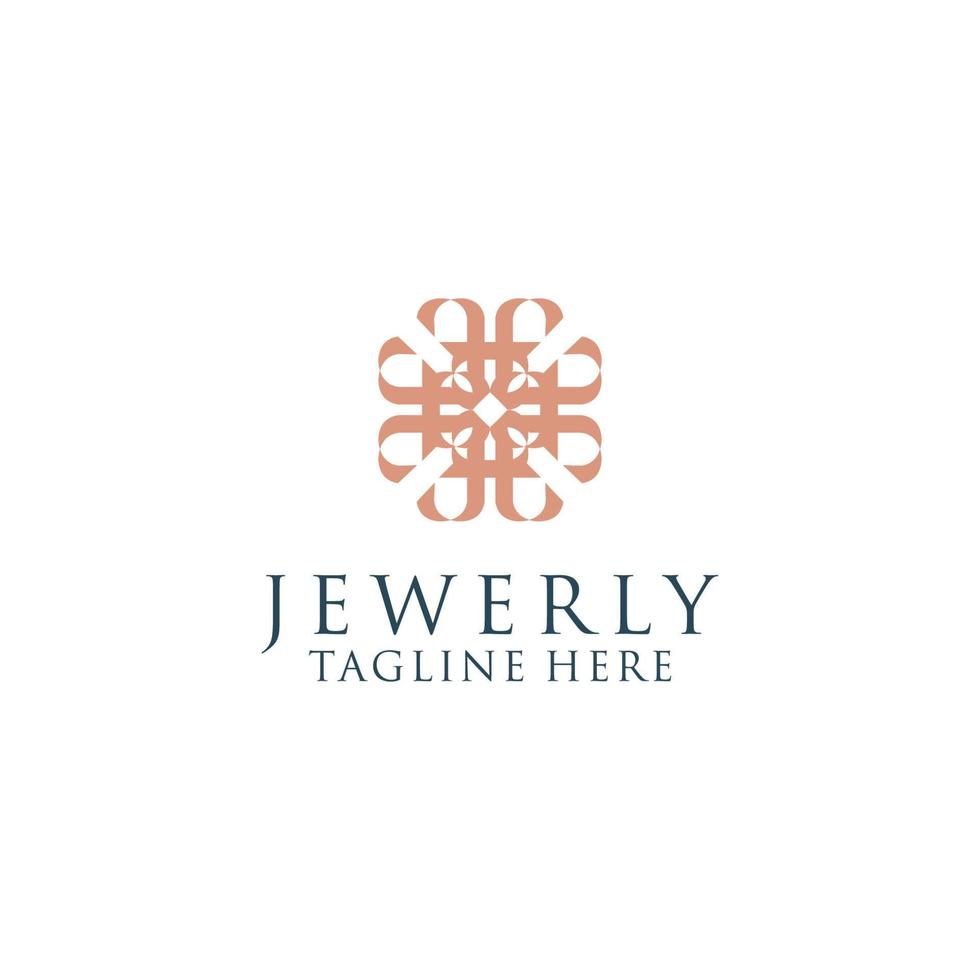 Jewerly logo design icon template vector
