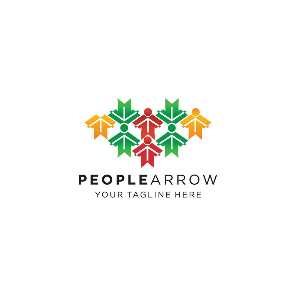 People logo icon vector image