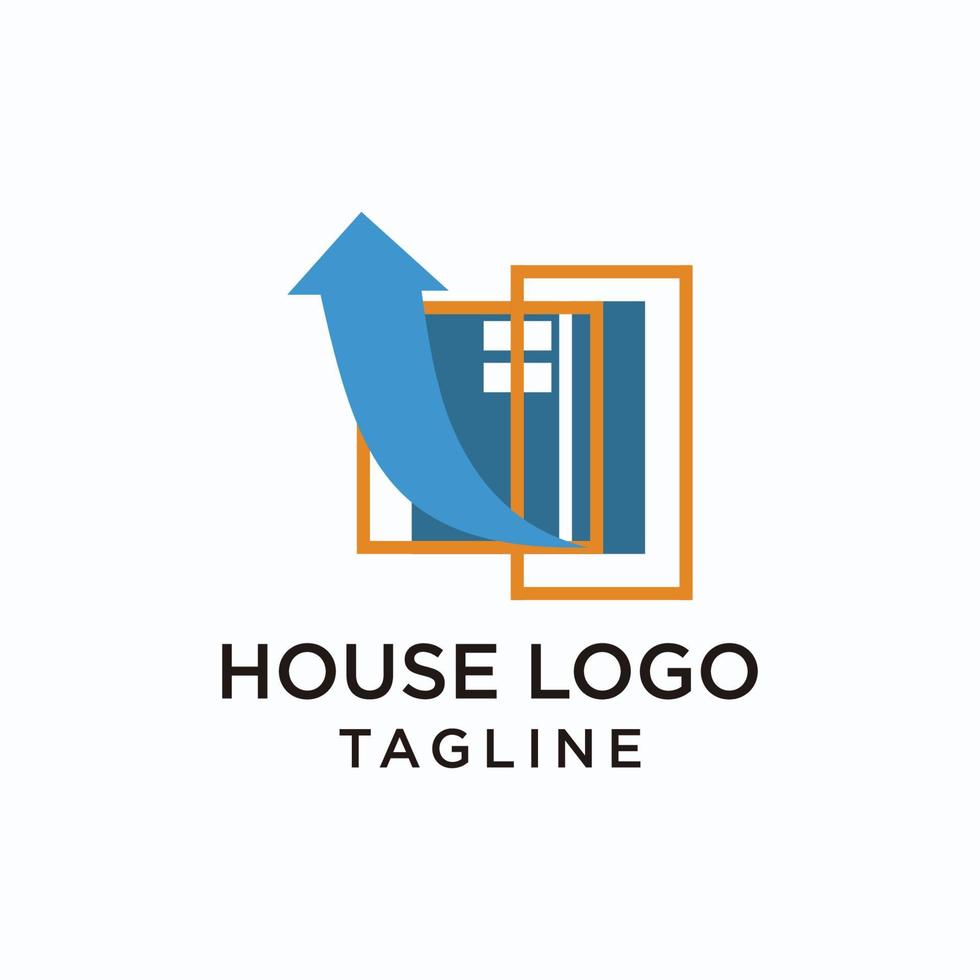 House logo icon vector image