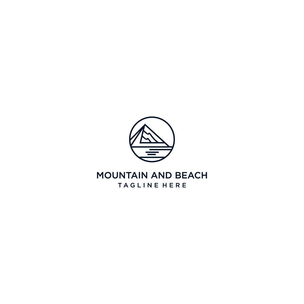 Mountain  logo icon design vector