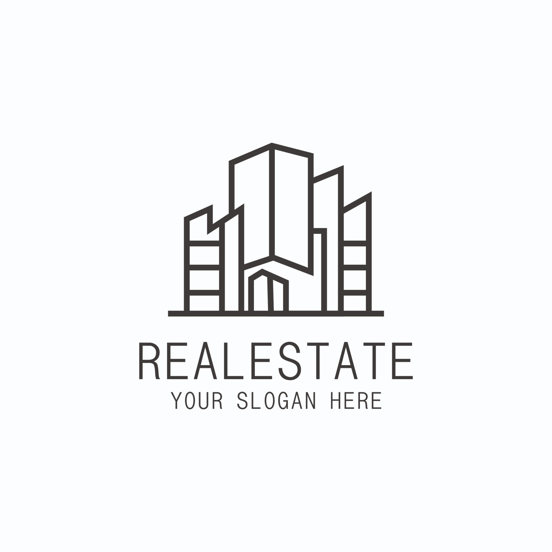 Realestate logo design icon template 12650586 Vector Art at Vecteezy