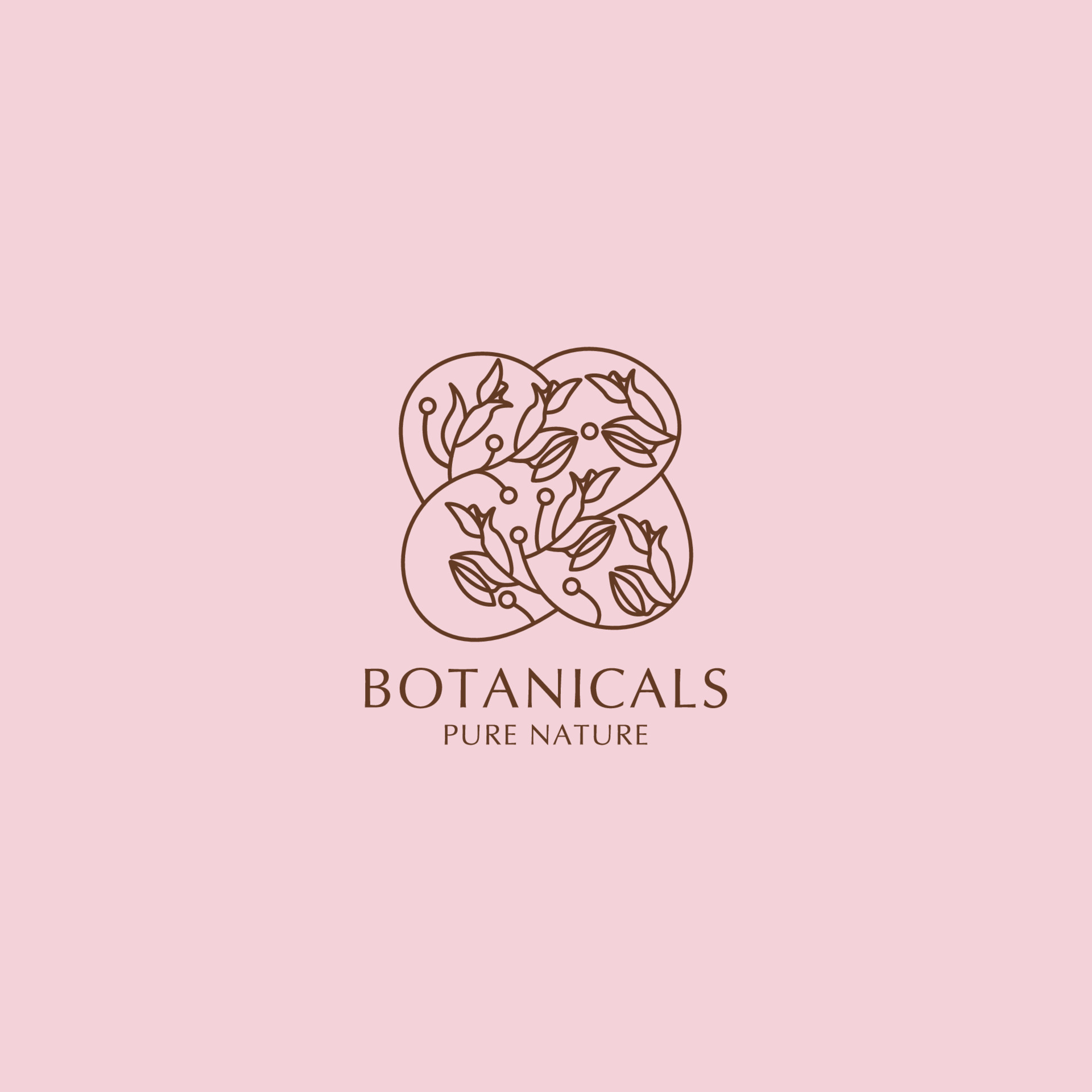 Botanicals logo icon vector image 12650681 Vector Art at Vecteezy