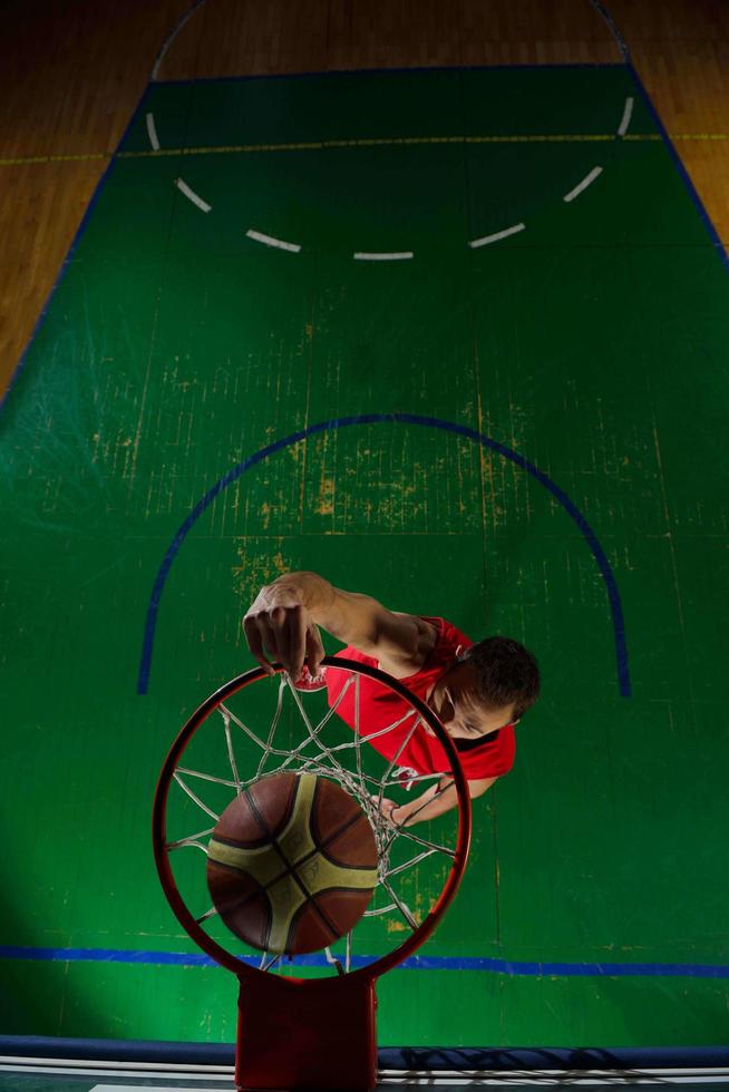 basketball player in action photo