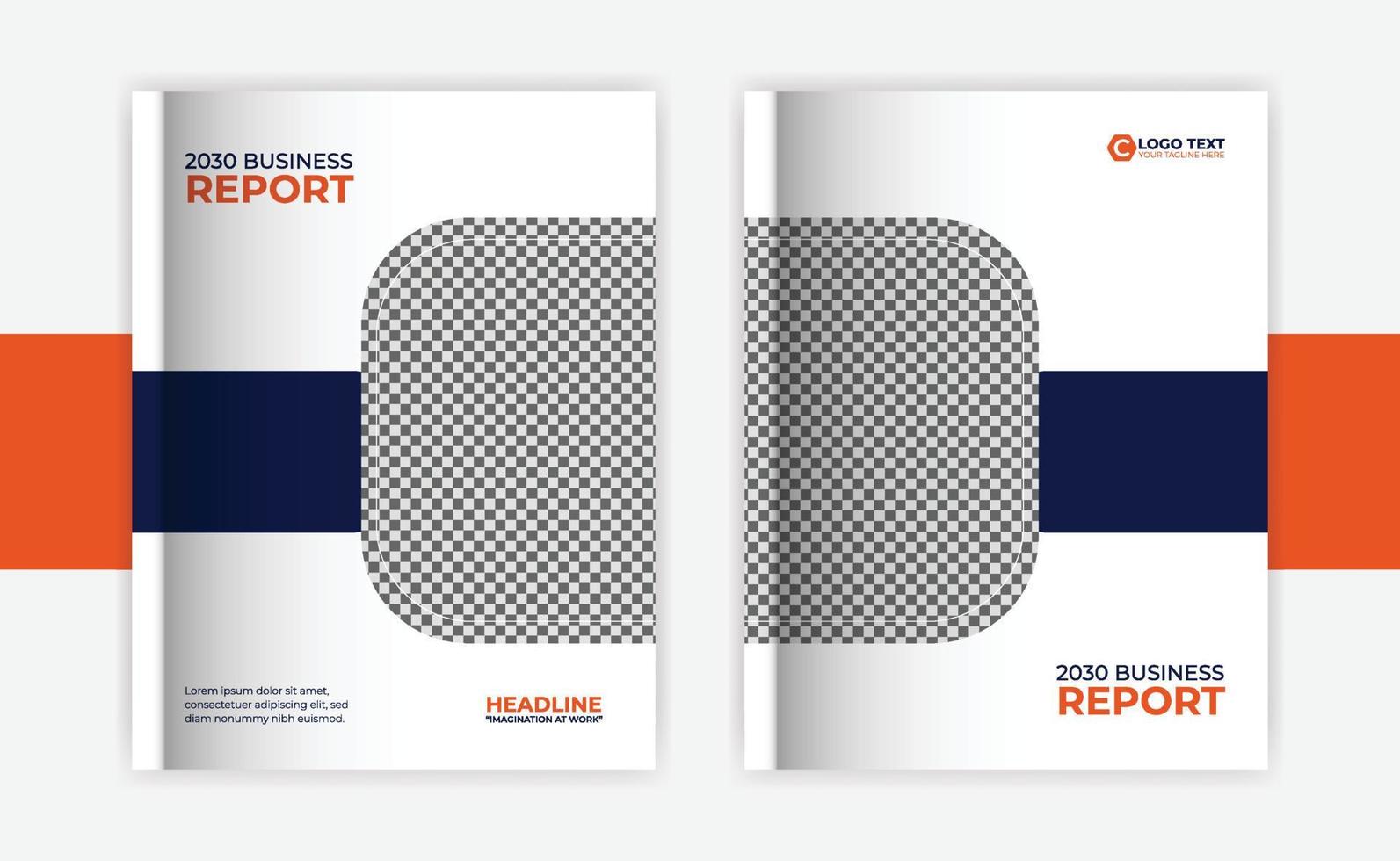 Modern annual report and book cover, business catalog design, layout design, Booklet, brochure, template, vector