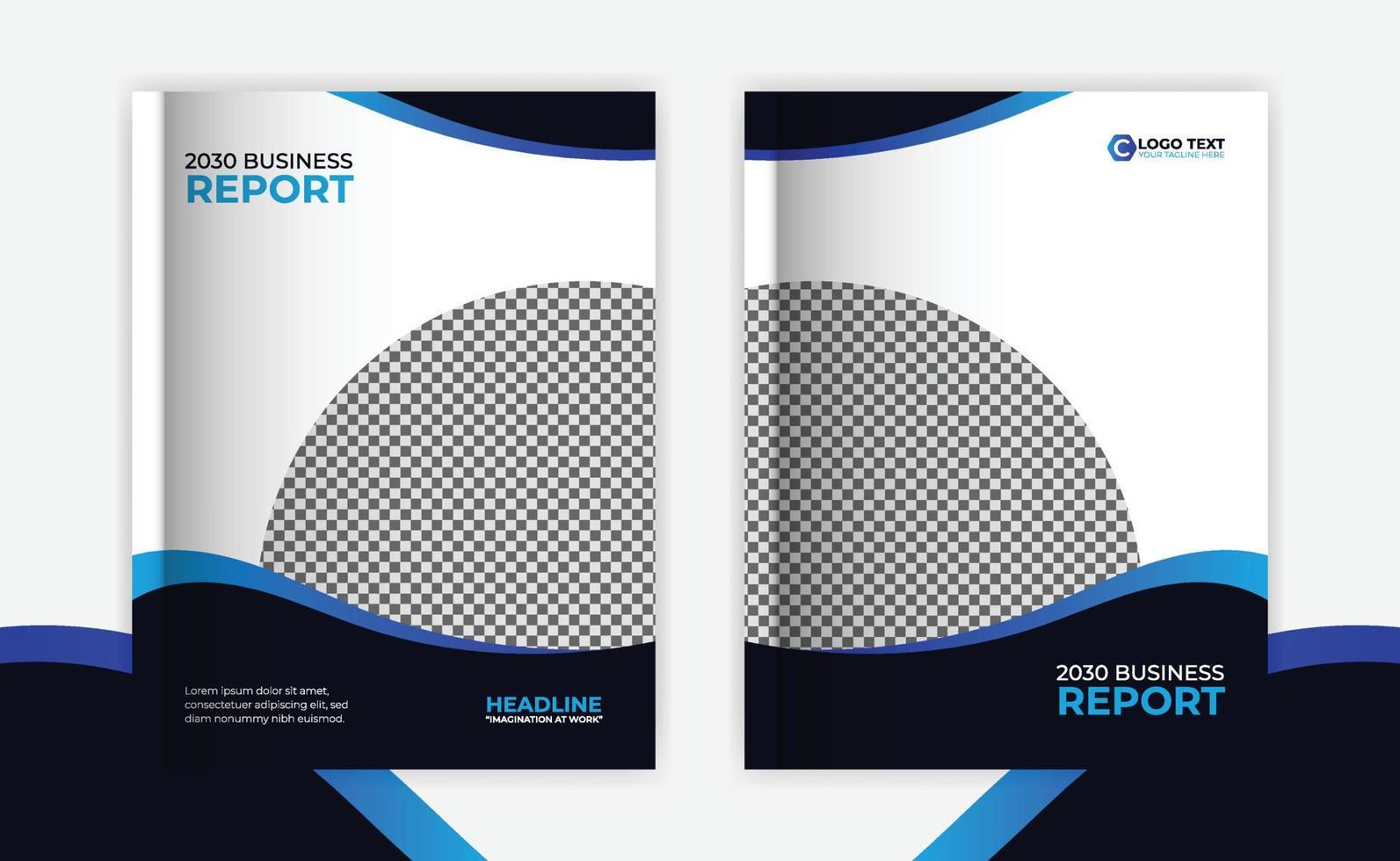 Annual report and book cover, business catalog design, layout design, Booklet, brochure, template, vector