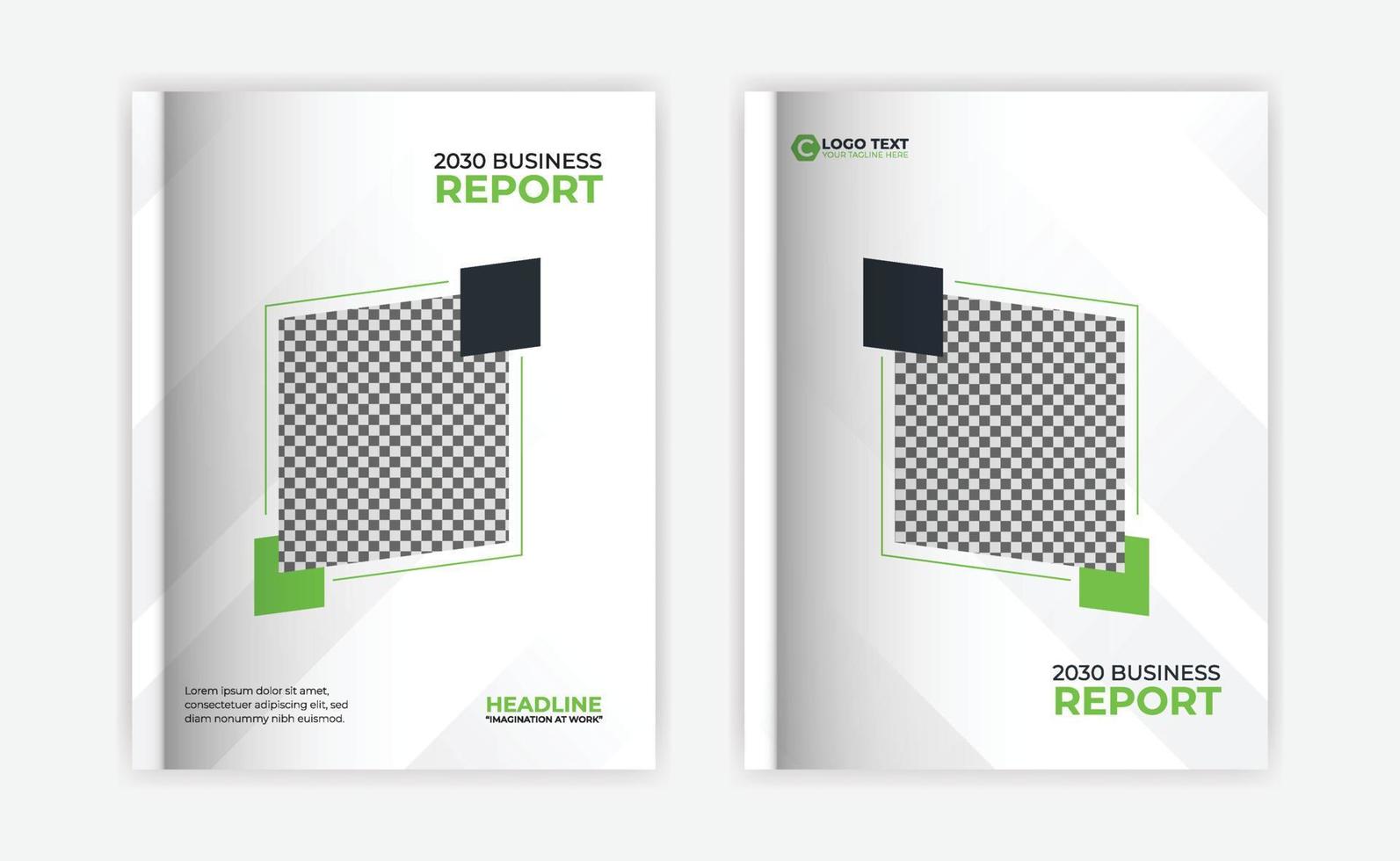 Business book cover annual report design, business catalog design, layout design, Booklet, brochure, template, vector