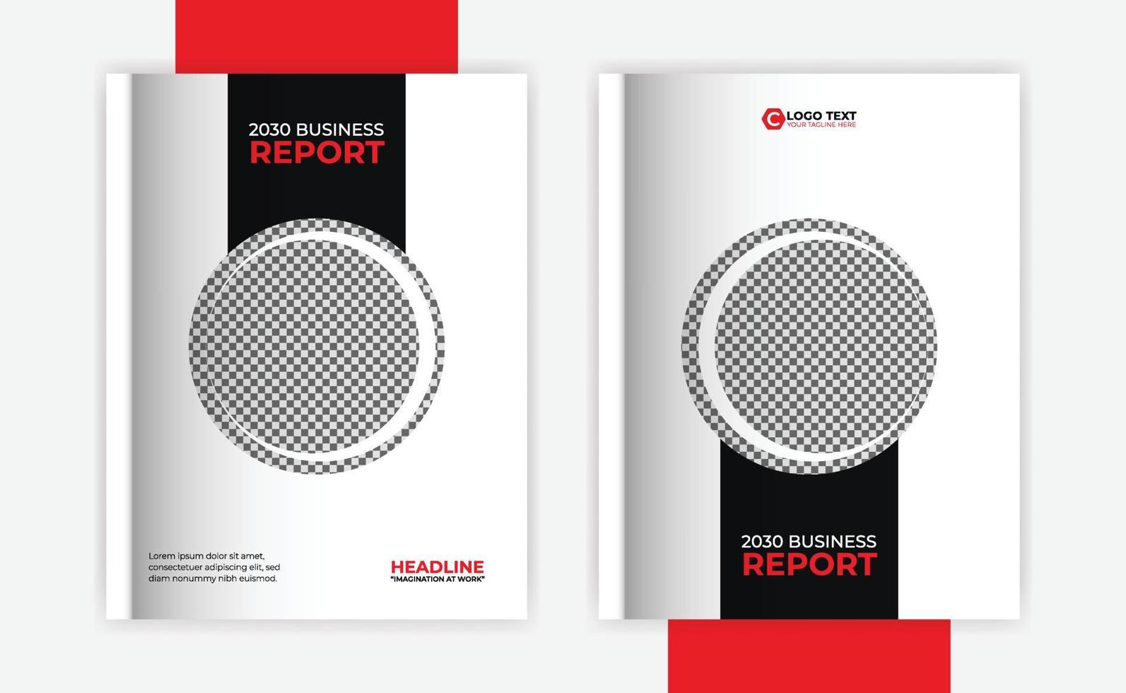 Modern annual report and book cover, business catalog design, layout design, Booklet, brochure, template, vector