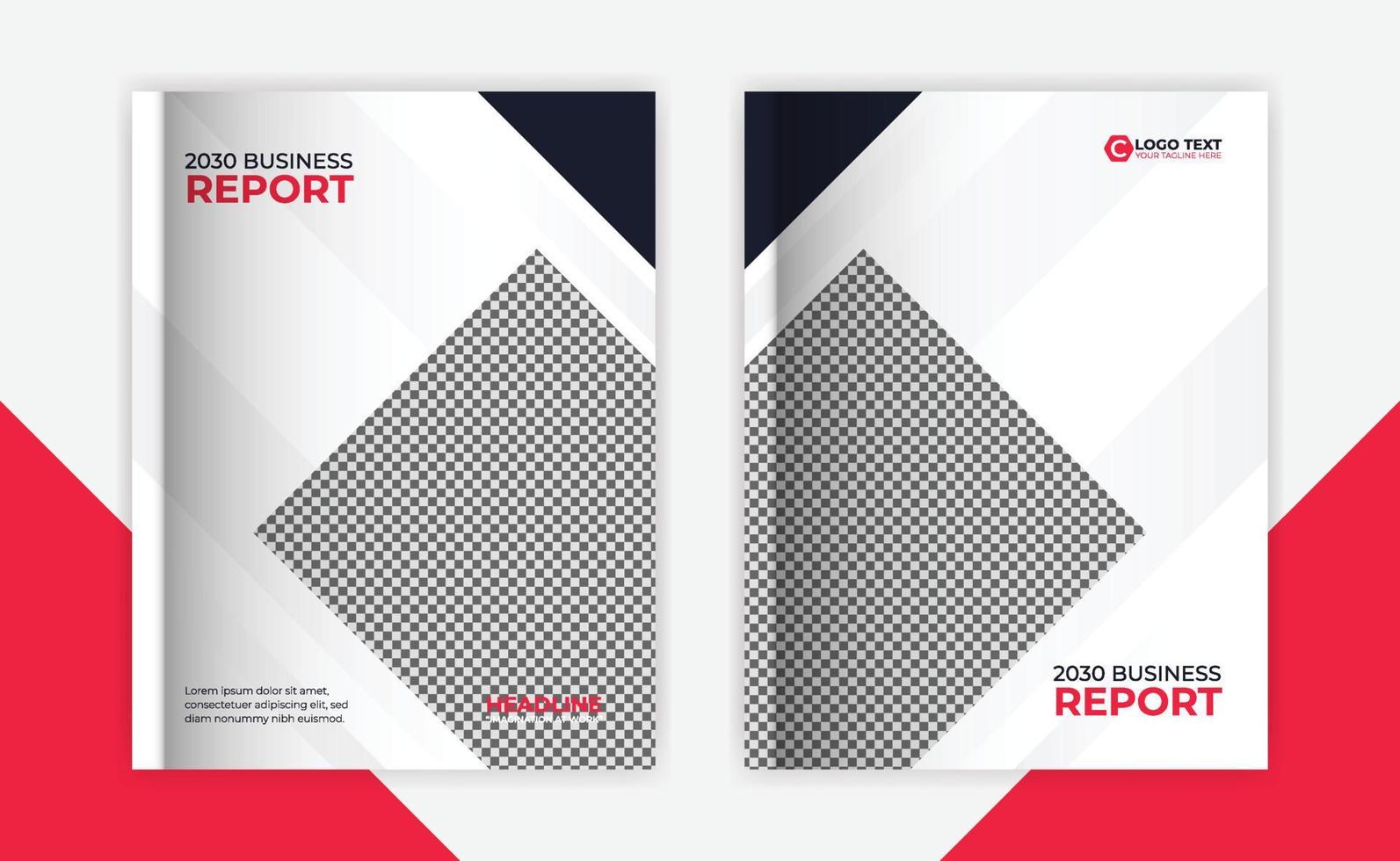 Annual report and book cover, business catalog design, layout design, Booklet, brochure, template, vector