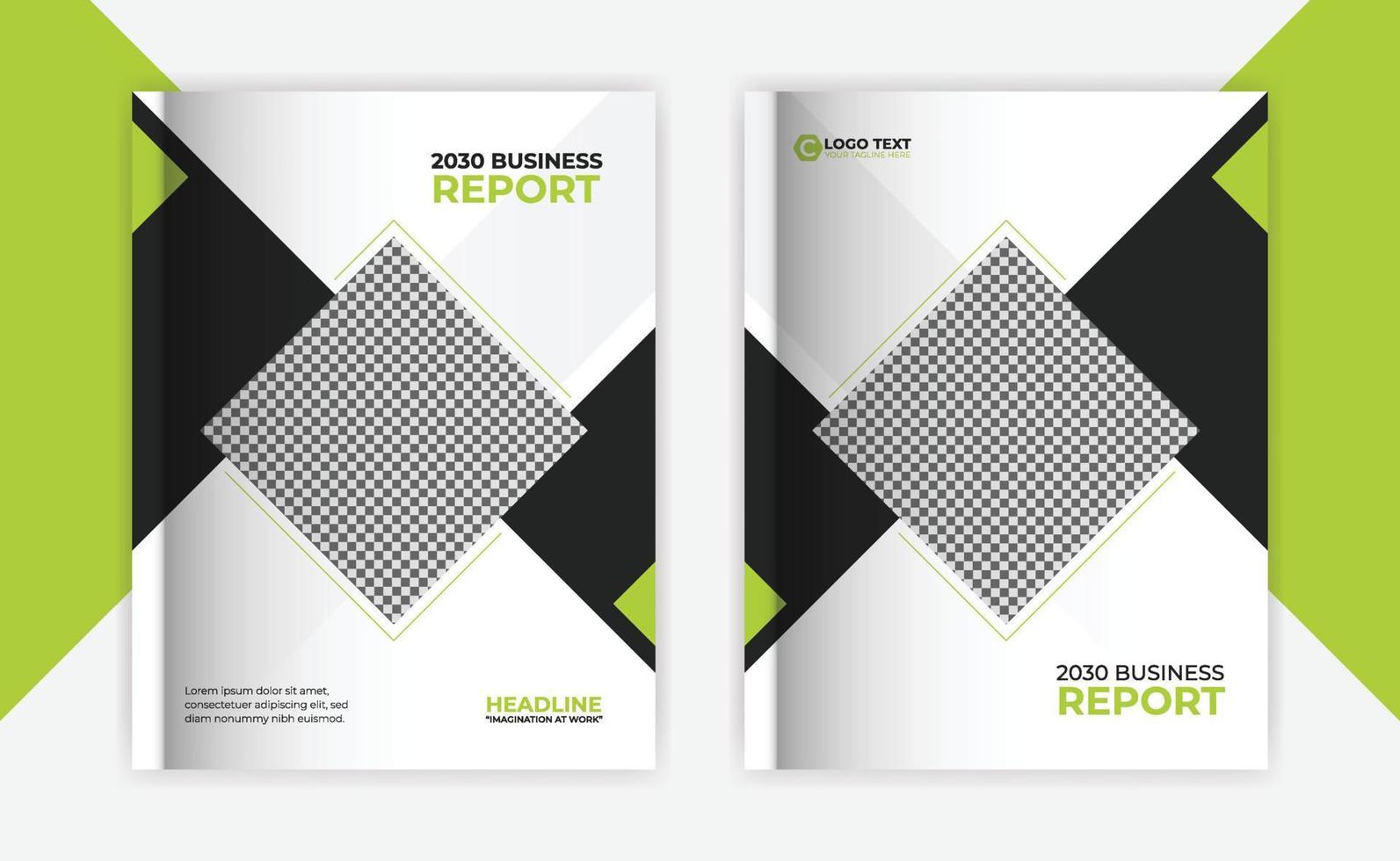 Annual report and book cover, business catalog design, layout design, Booklet, brochure, template, vector