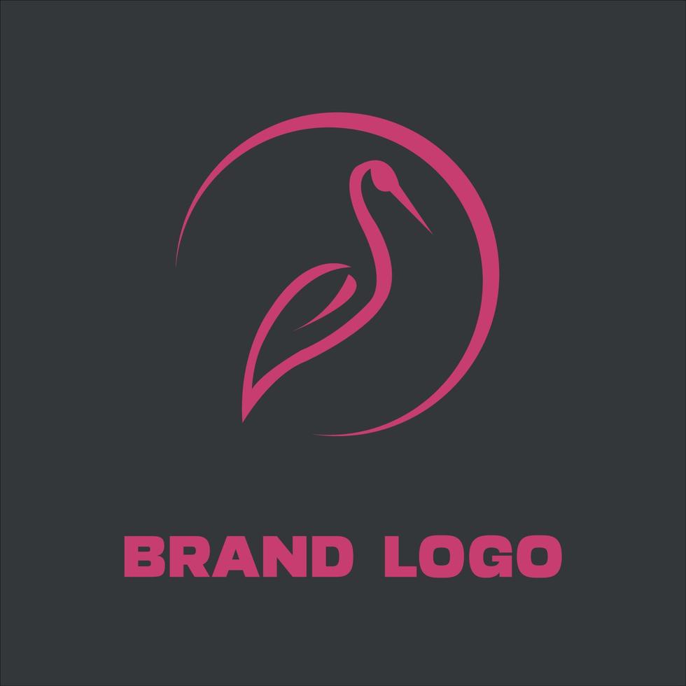 Brand logo animals vector