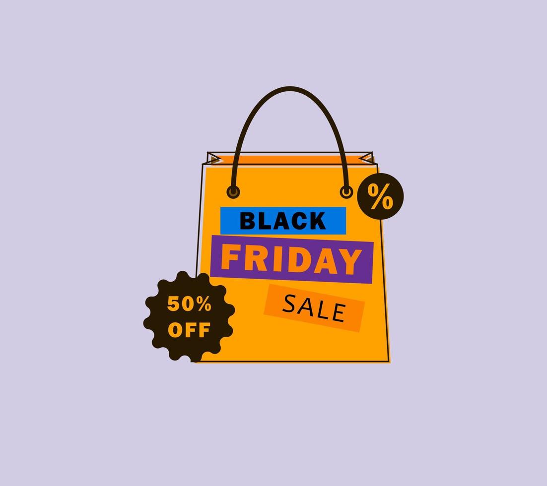 BLACK FRIDAY banner vector