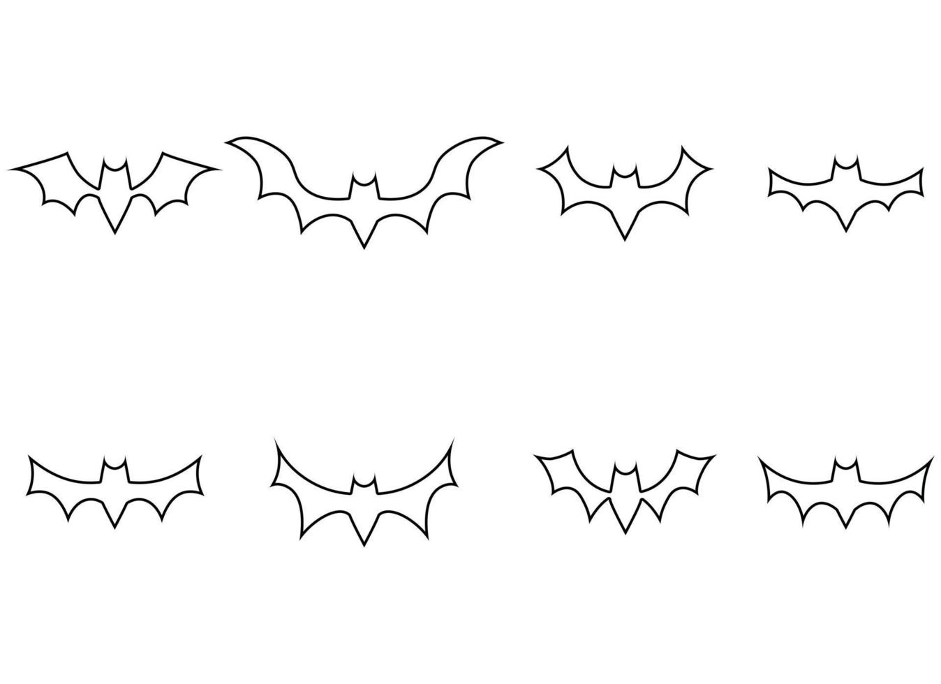 bat vector design illustration isolated on white background 12651643