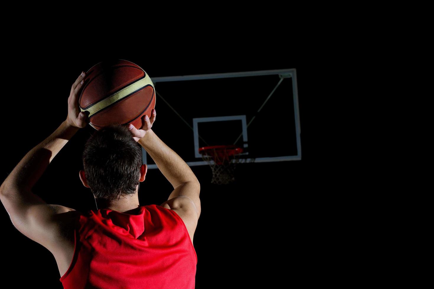 basketball player in action photo