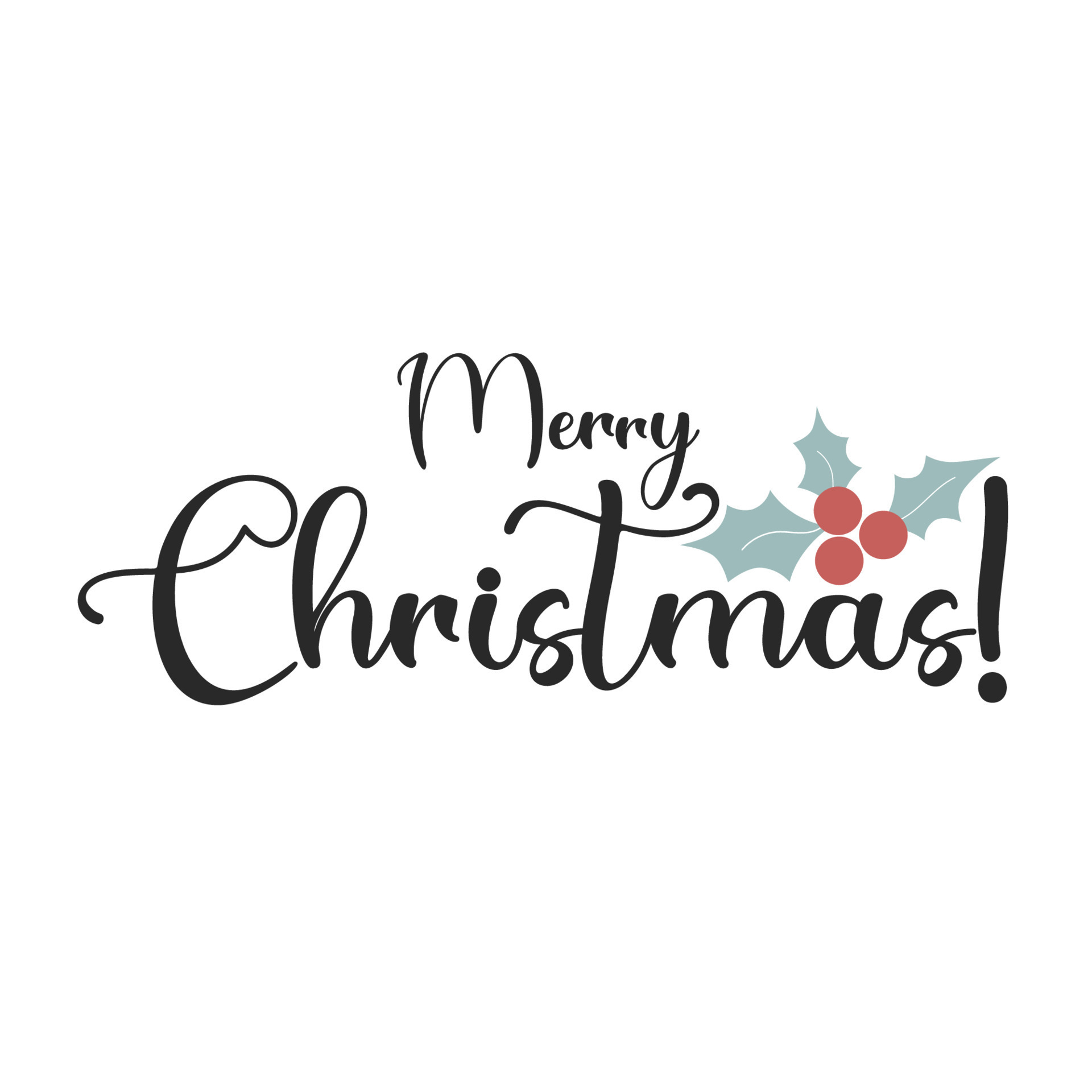 Sticker lettering Merry Christmas 12653302 Vector Art at Vecteezy