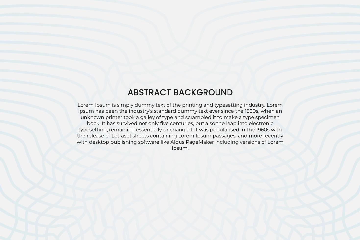 Abstract blue line wave background. Modern blue line background vector