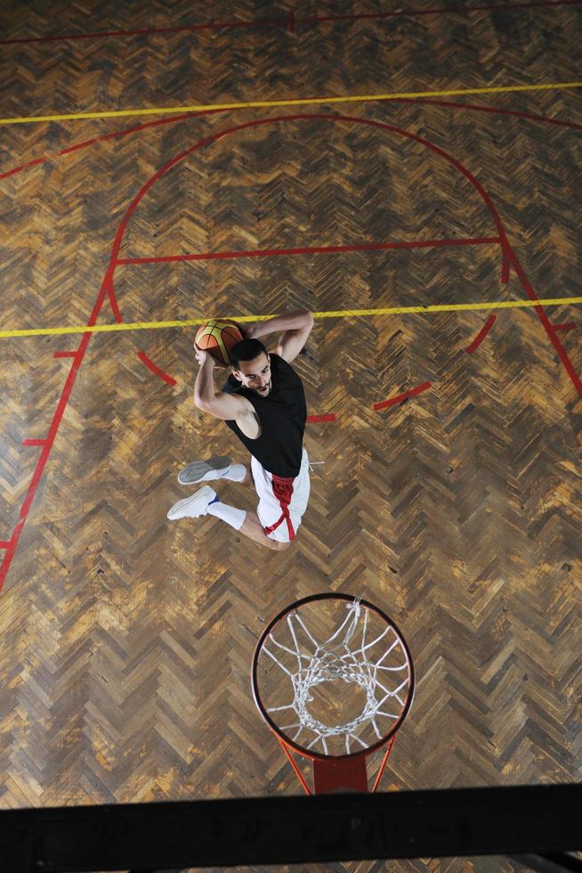 Basketball game view photo