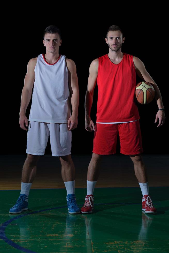 Basketball player portrait photo