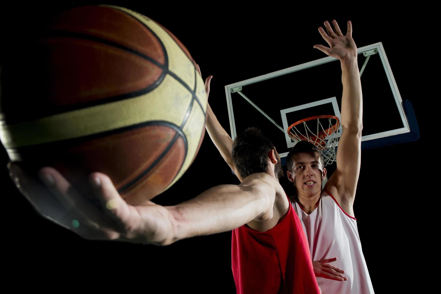 basketball player in action photo
