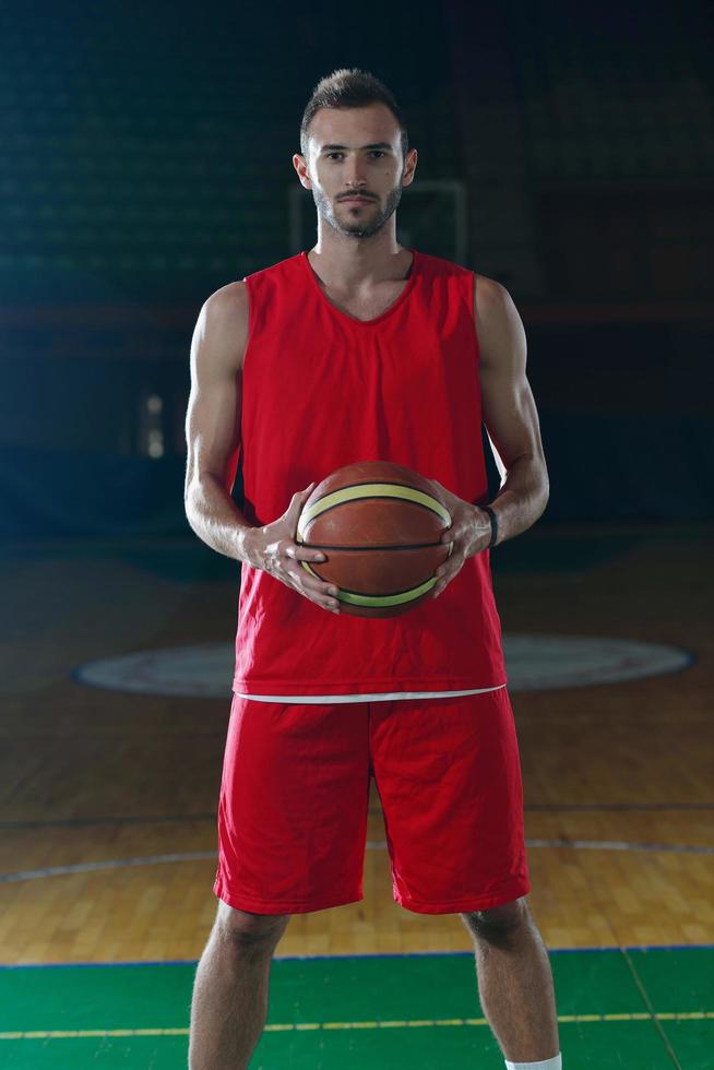 Basketball player portrait photo