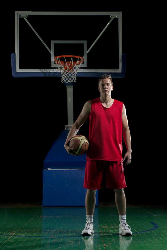 Basketball player portrait photo