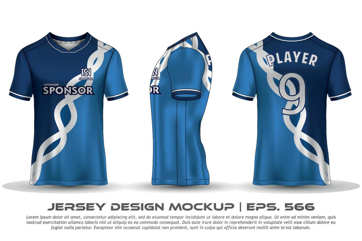 diseño de jersey camiseta de sublimación patrón geométrico premium increíble colección de vectores para fútbol fútbol carreras ciclismo juegos motocross deportes