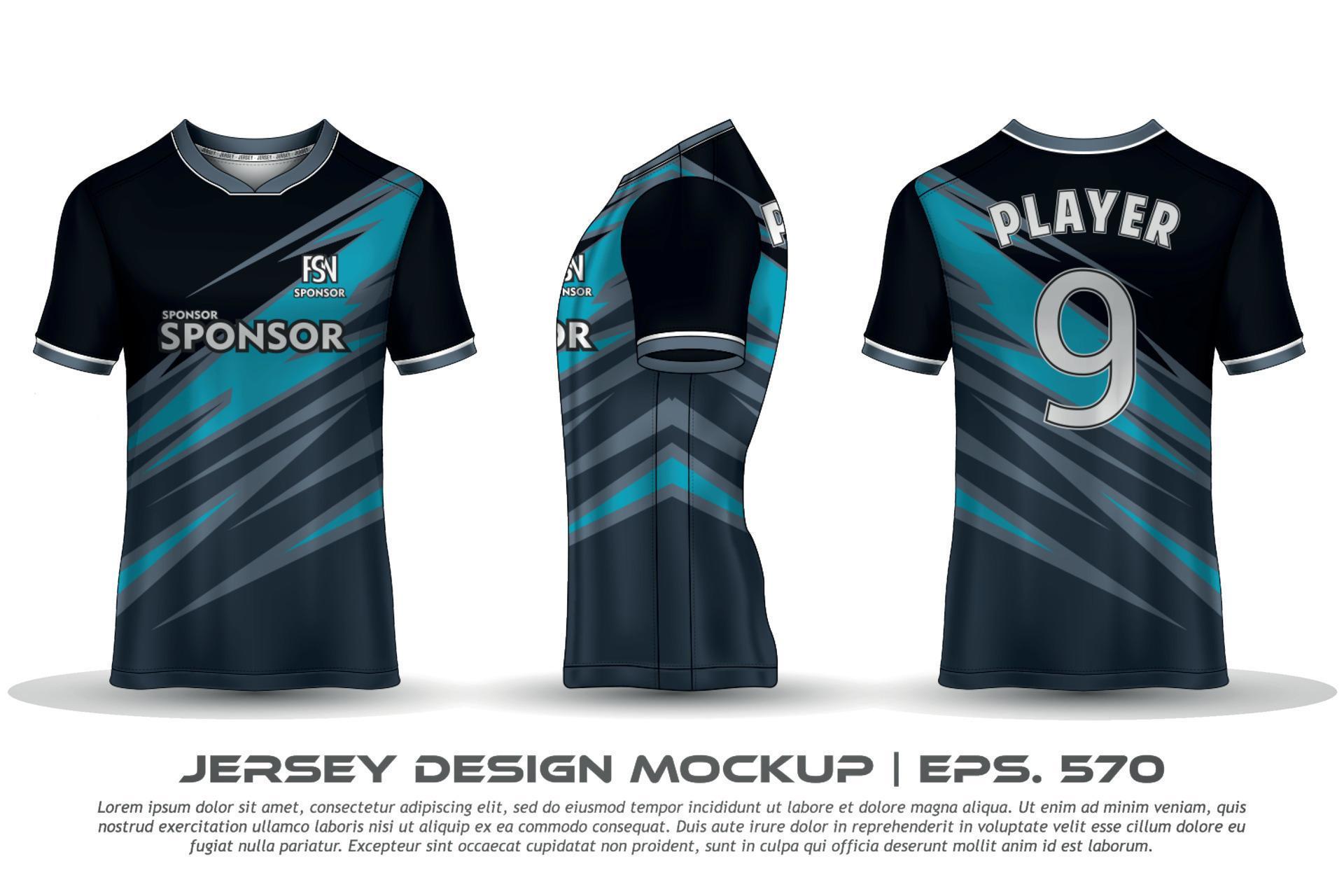 Jersey design sublimation t shirt Premium geometric pattern Incredible