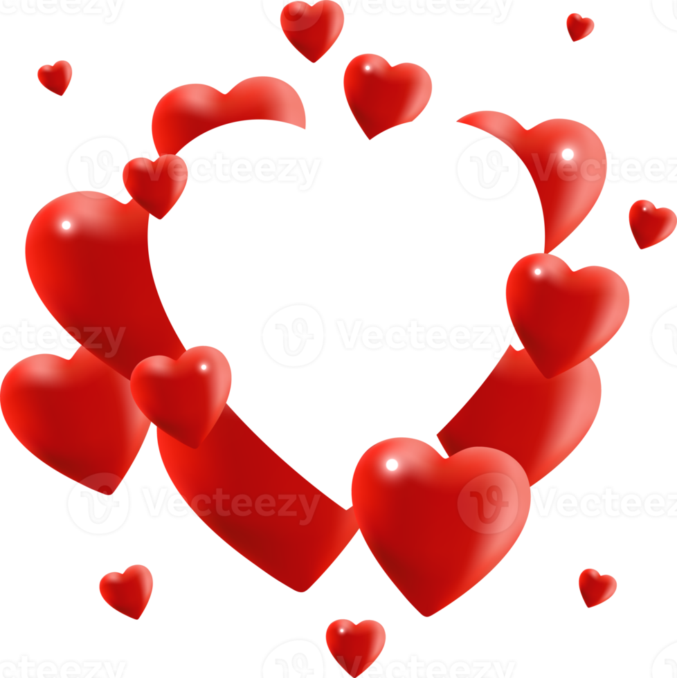 Valentines Day sale romantic background with heart. Banner or greeting card. Wallpaper. Flyers, Posters. png