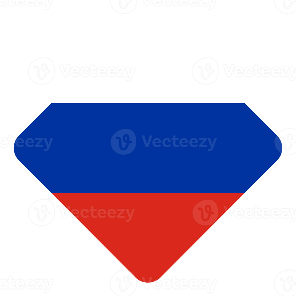 bandeira da rússia na forma de losango, bandeira da rússia, bandeira da federação russa. formato png