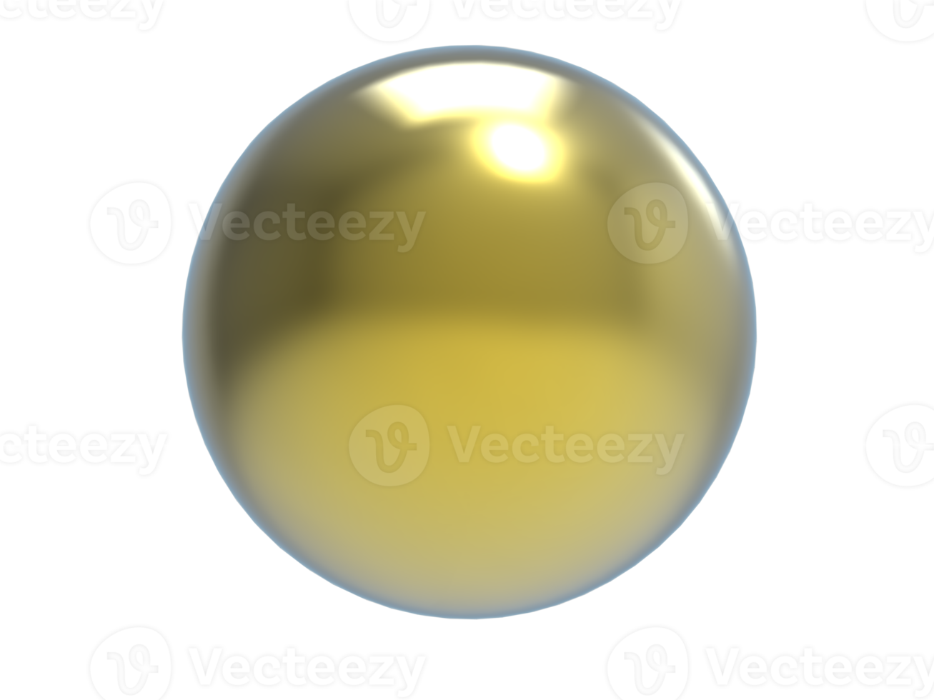 Yellow metal ball. png