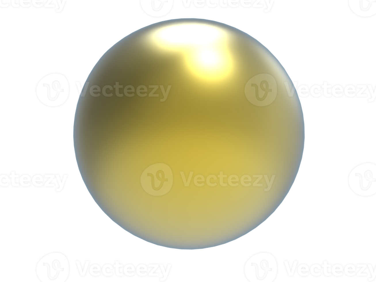 Yellow metal ball. png