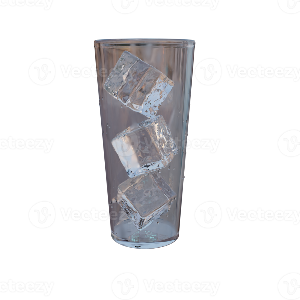 Glass with ice. png
