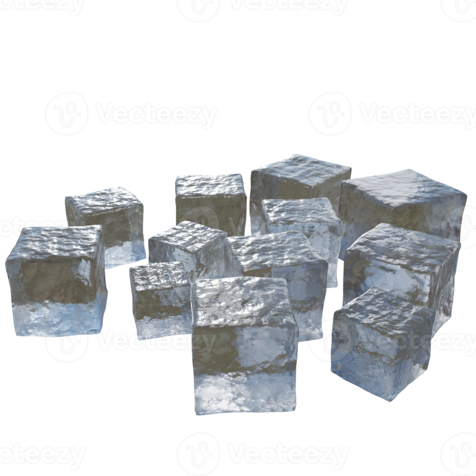 Lots of ice cubes. png