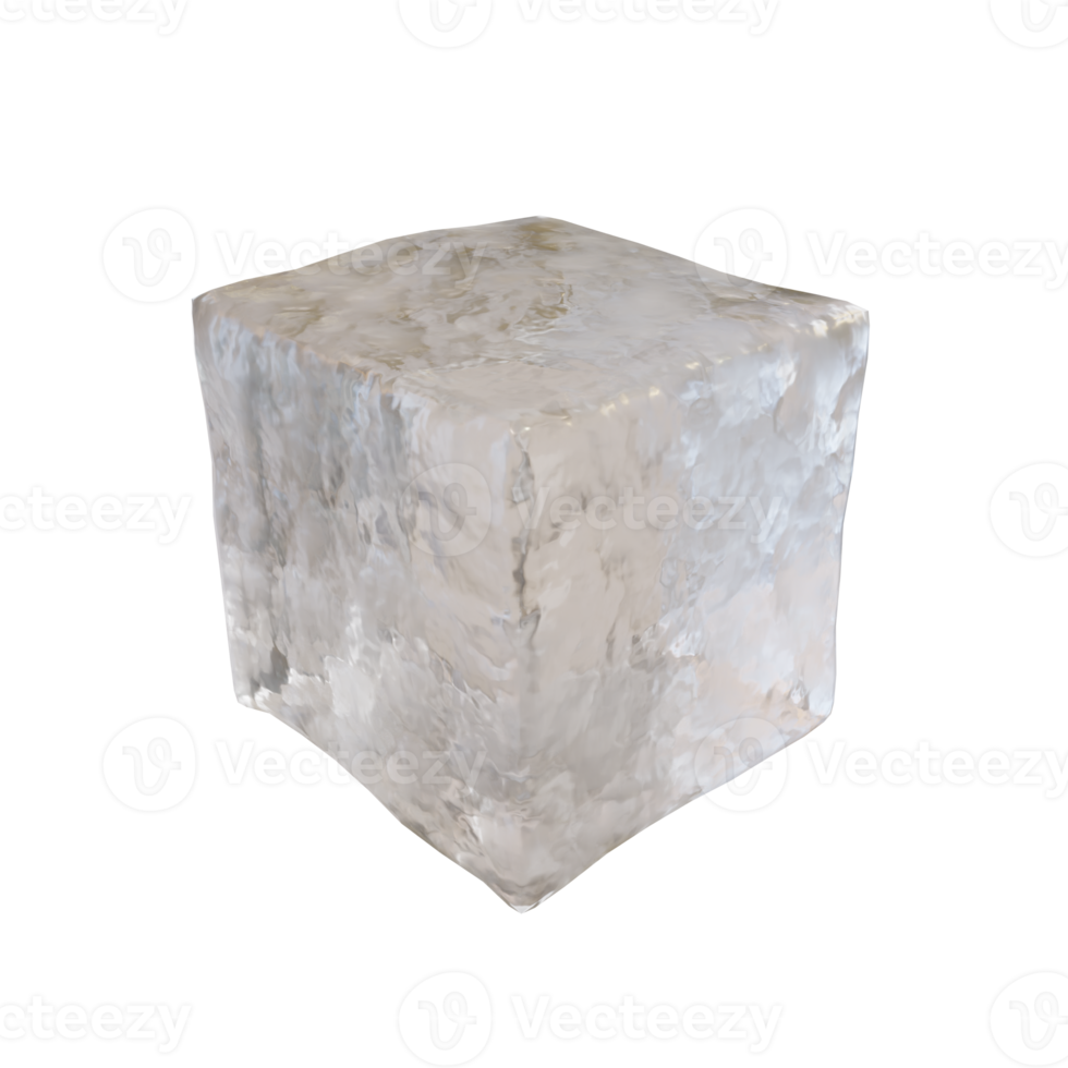 One ice cube. 12658460 PNG
