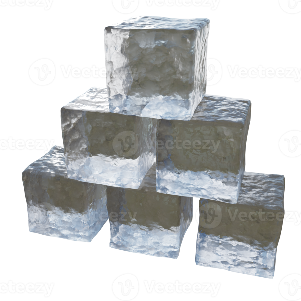 pirámide de cubitos de hielo. png