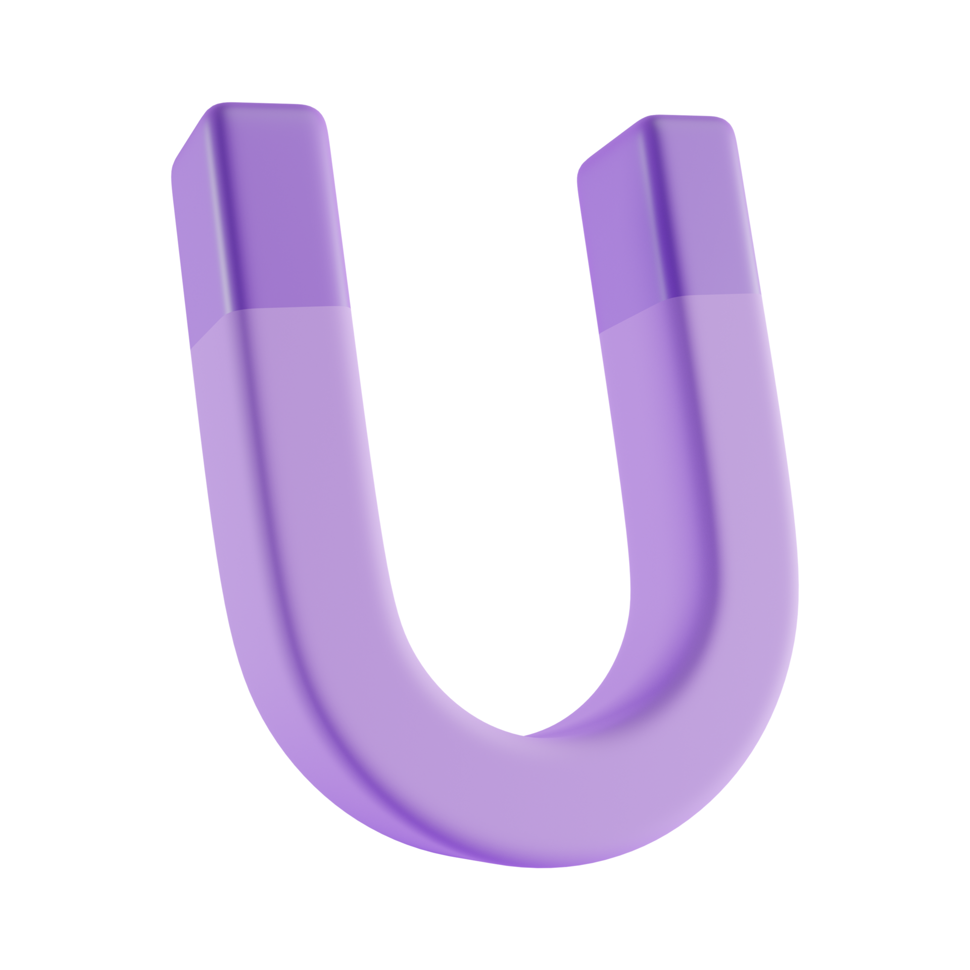 magnet 3d icon, 3d render concept 12658520 PNG