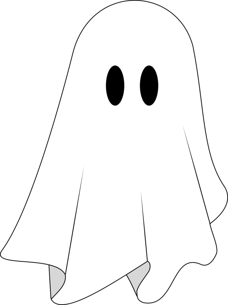 fantasma de halloween fantasma espeluznante. png