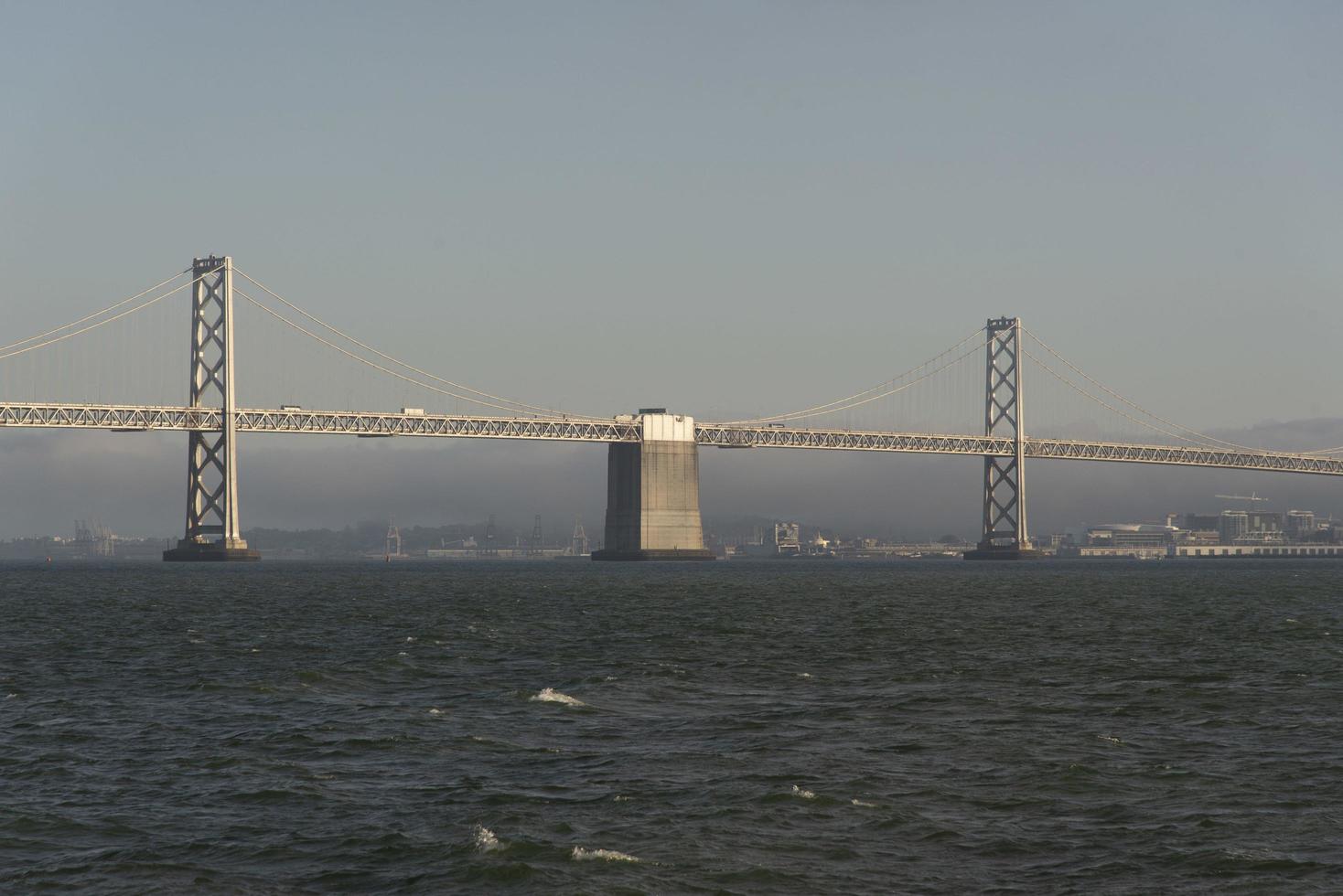 USA, San Francisco - june circa, 2019 Suspension Oakland Bay Bridge in San Francisco photo