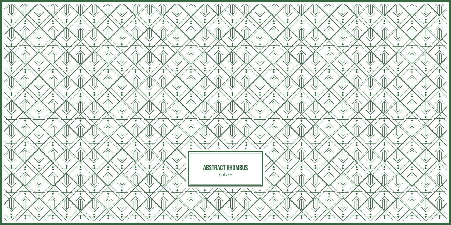 abstract rhombus design pattern with modern style vector