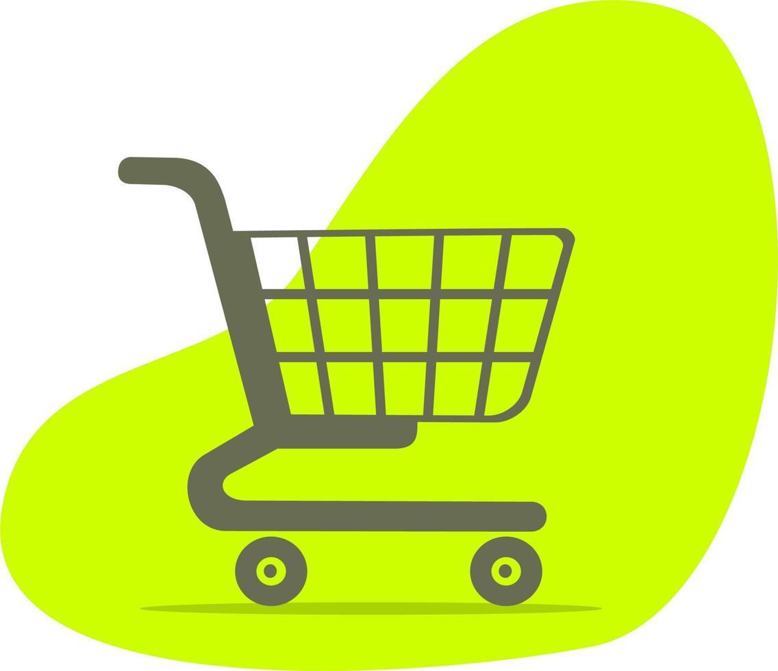 shopping cart , trolley  symbol in a simple flat trendy modern style for your website design, logo, pictogram, and mobile application vector