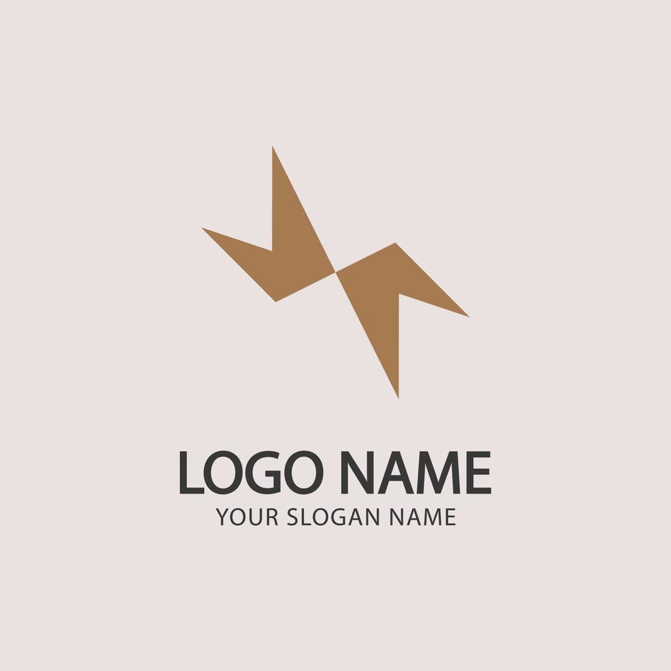 square logo design, vector abstract icon