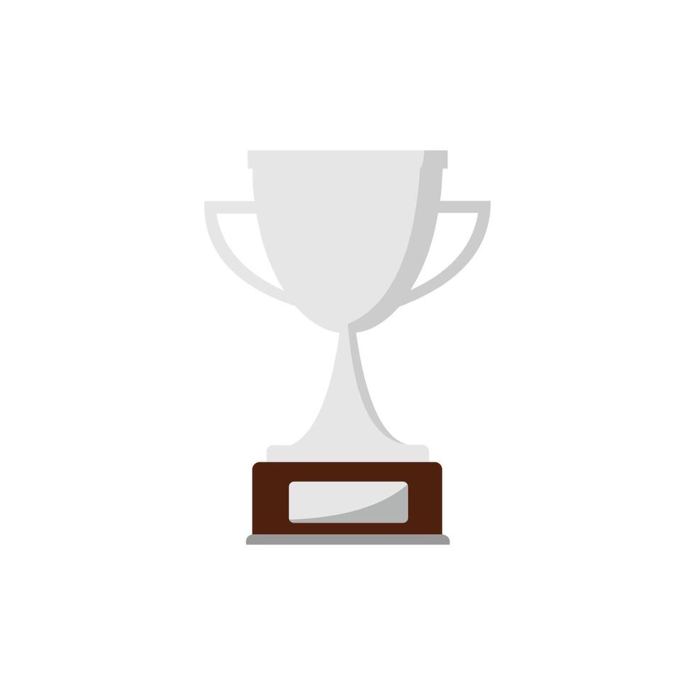 white background silver cup vector illustration 12659739 Vector Art at
