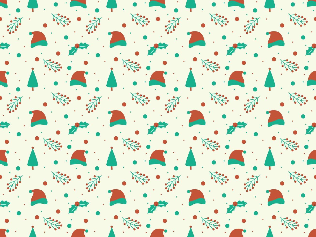 merry christmas pattern seamless backdrop wallpaper cartoon vector new year background template art