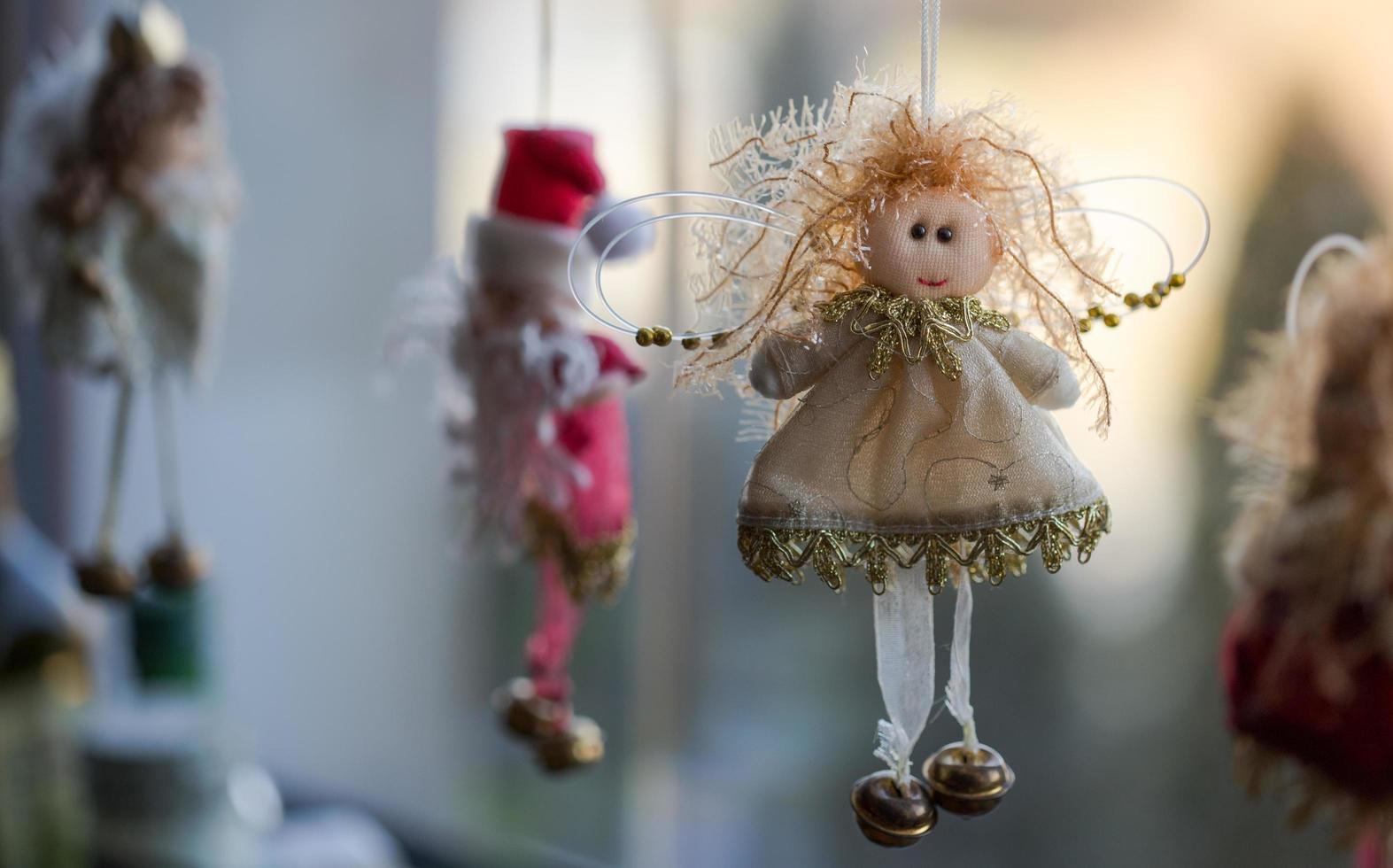 Christmas angel. Home decoration for Christmas photo