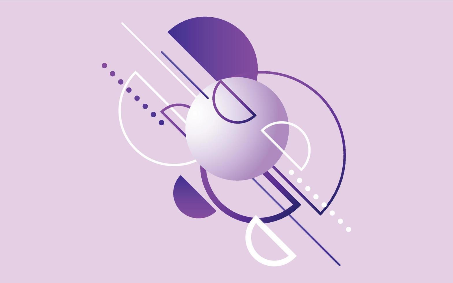 Modern Purple Background Design elements Creative Template. Vector illustration